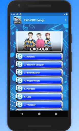 EXO-CBX Songs KPop Lyric 1