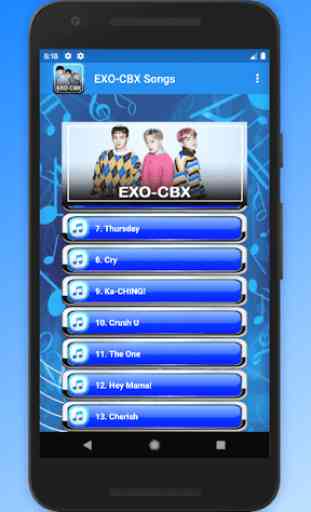 EXO-CBX Songs KPop Lyric 3