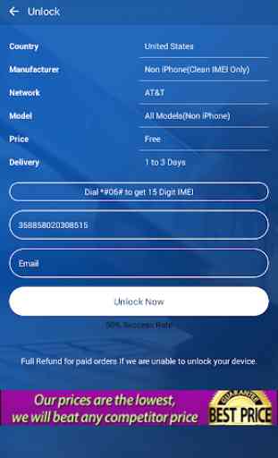Free Unlock Samsung Mobile SIM 2