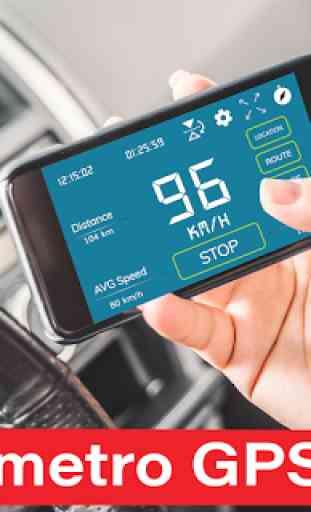 GPS off-line velocímetro digital e odômetro HUD 1