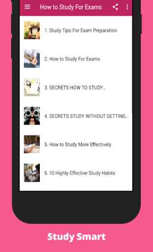 How to Study For Exams Tricks 1
