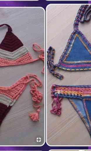 Idéias de biquíni de crochê DIY 3