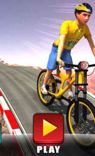 Impossible Kids Bicycle Rider - BMX Hill Tracks 1