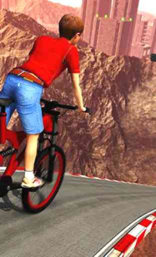 Impossible Kids Bicycle Rider - BMX Hill Tracks 2