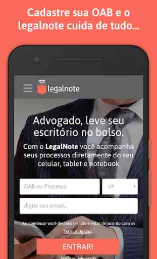 LegalNote - App do Advogado 1