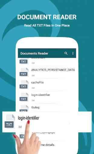 leitor de documentos: ebooks reader & pdf reader 3