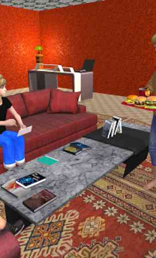 Mãe da etapa virtual: simulador de família doce 1