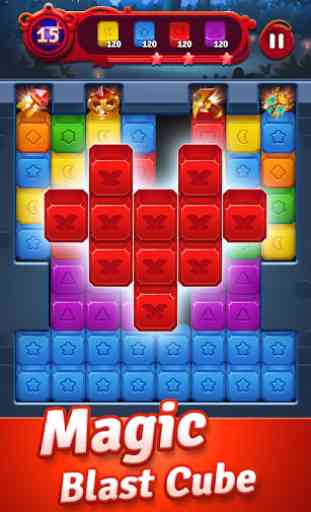 Magic Blast - jogo de Puzzle Cube 1