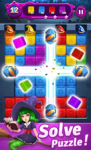 Magic Blast - jogo de Puzzle Cube 3