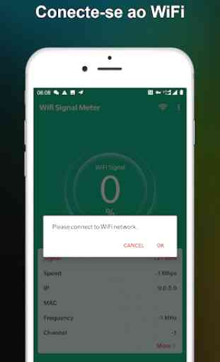Medidor de sinal WiFi - Teste de WiFi 4