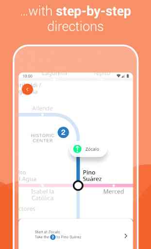 Mexico City Metro - map and route planner 4