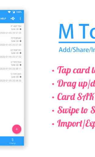 NFC MTools para cartão Mifare (ACR122U, PN532, BT) 1