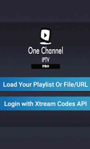 One Channel IPTV Pro 2
