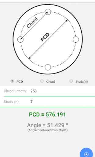 PCD and Chord Calculator 1
