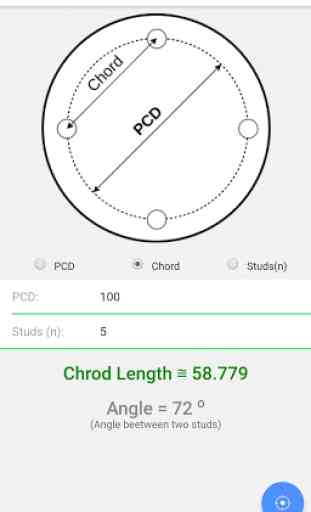 PCD and Chord Calculator 2