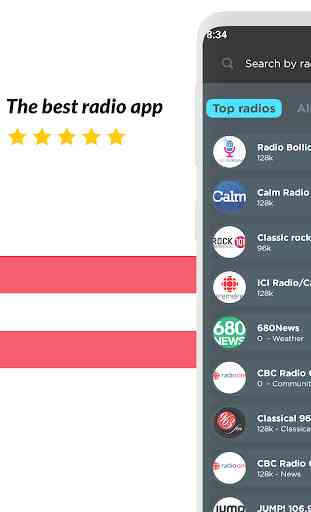 Radio Canada: Rádio FM, Rádio Grátis na Internet 1