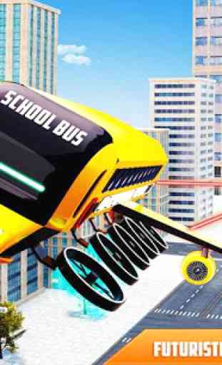 robô de ônibus escolar voador jogos de robô herói 1