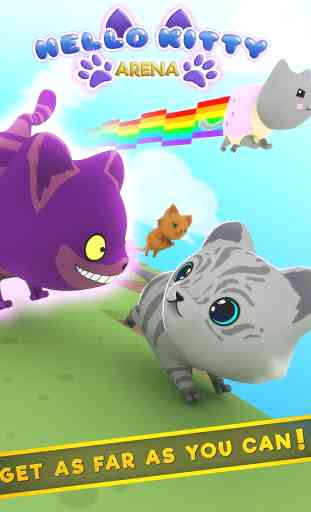 Simulador de gato 3D Olá: Cute grátis Kitty Arena 1