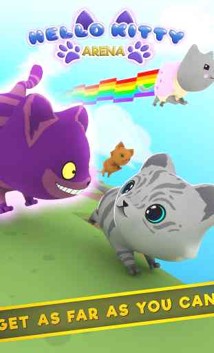 Simulador de gato 3D Olá: Cute grátis Kitty Arena 4