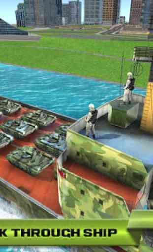 Simulador de navio de cruzeiro de transporte de 2