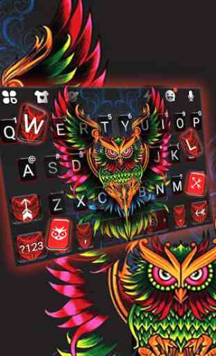 Tema Keyboard Devil Owl 2