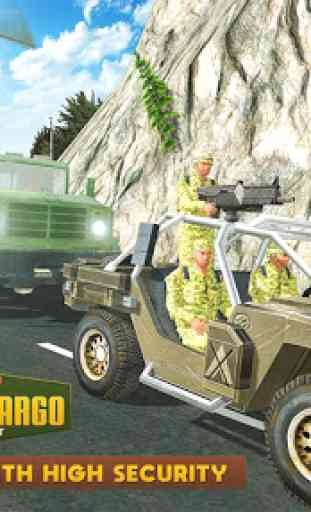 Transporte de fronteira de carga do exército 4