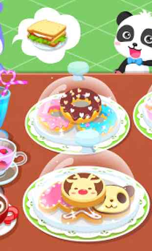 Verão do Bebê Panda: Cafeteria 1