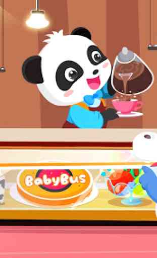 Verão do Bebê Panda: Cafeteria 4