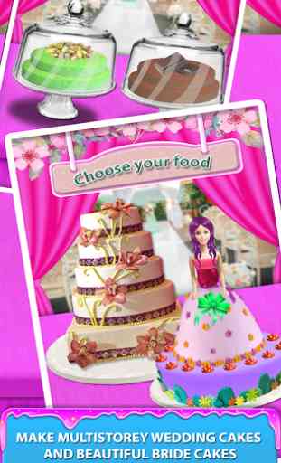 Wedding Doll Cake Maker! Cooking Bridal Cakes 2