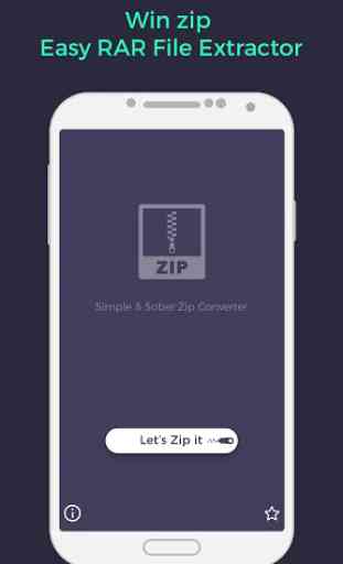 Win zip - Easy RAR File Extractor 1