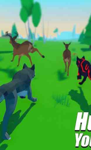 Wolf Simulator Fantasy Jungle 2