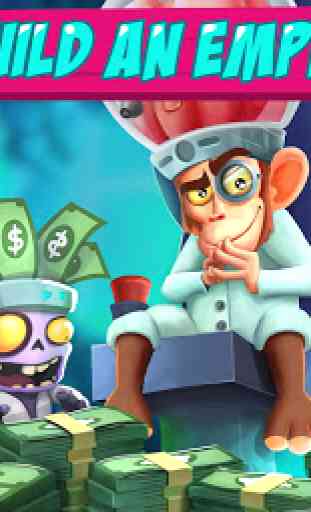 Zombies Inc : Idle Clicker Tycoon Game 3