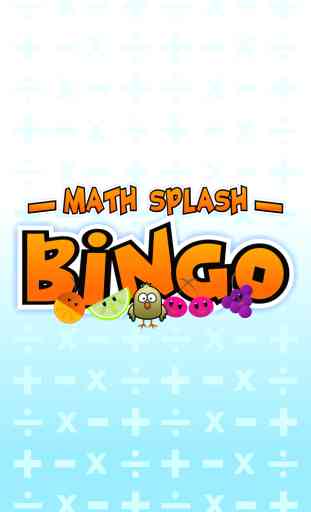 Math respingo Bingo: Fun Números Academia de jogos e treinos para a 1 ª, 2 ª, 3 ª, 4 ª e 5 ª Série - elementar e primário Matemática Escolar 1