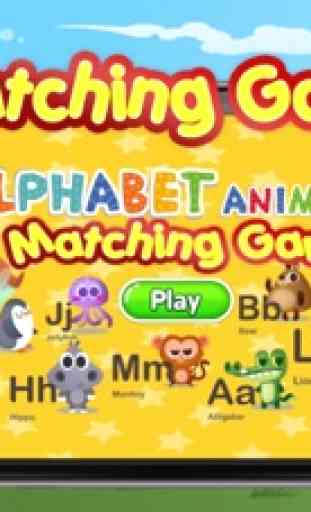 Memorize alphabet animals remembering game for kid 1