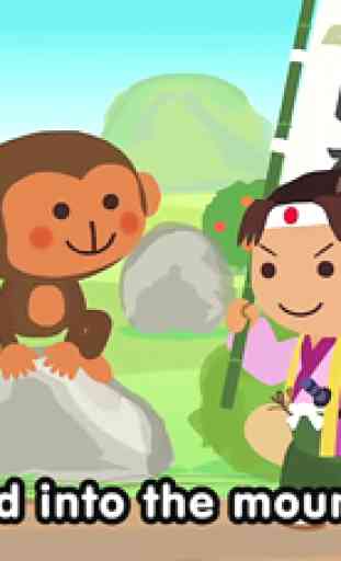 Momotaro (FREE)  - Jajajajan Kids Song & Coloring picture book series 3