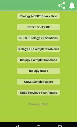 12th Class Biology NCERT Textbook/Solutions/Notes 2