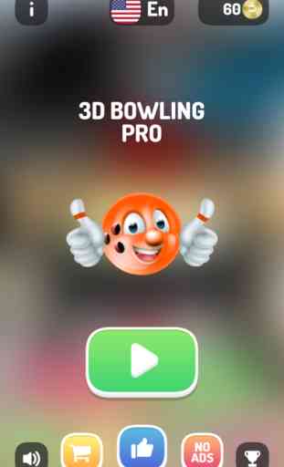 3D Bowling Pro strike bólingue 1