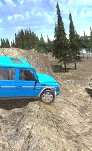 4X4 Mountain jeep simulador de condução 2018 2