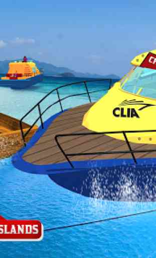 agua barco Táxi simulador 1