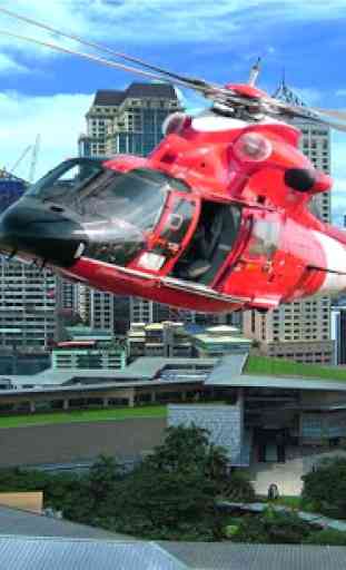 Ambulância Helicóptero Rescue 4