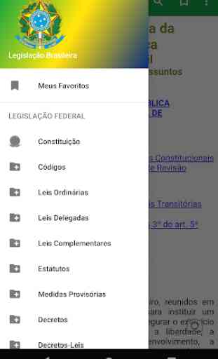 As Leis Legislação Federal Brasileira e Estaduais 1