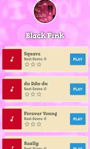 Black Pink Piano Game 1