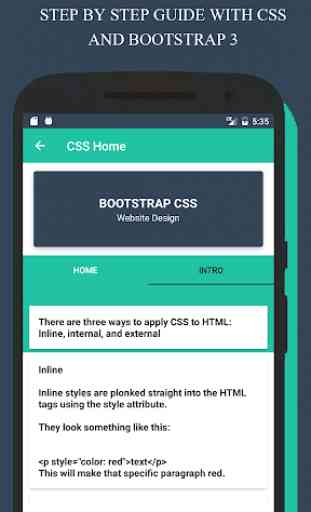 Bootstrap css 2