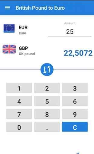 British pound to Euro  / GBP to EUR Converter 1