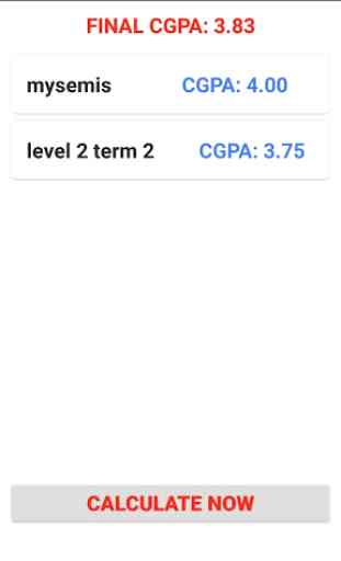 CGPA Calculator-Best university Cgpa Calculator 4