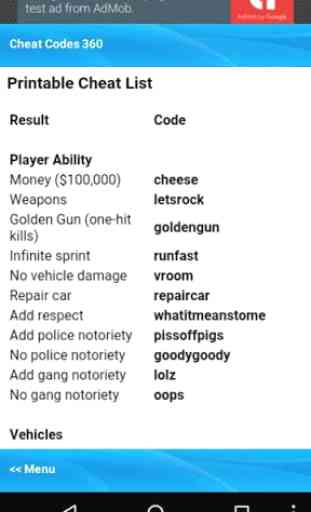 Cheat Codes For Xbox 360 Games 3