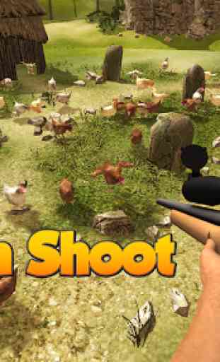 Chicken Shooter in Chicken Farm Chicken Shoot Game 1
