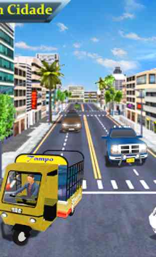 Cidade Riquixá Carga Transporte: Motorista 3D 2