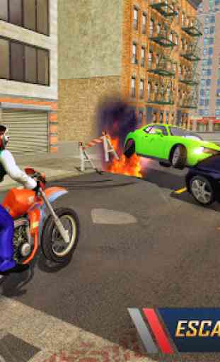 City Gangster Motor Bike Chase 2019 1