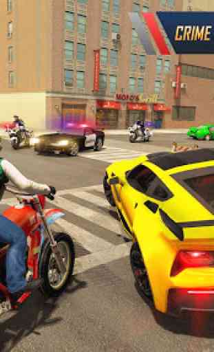 City Gangster Motor Bike Chase 2019 3